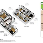 4 Bedroom House With Parking & Garden By Cherry Inn Short Let\'S & Services Accomodation